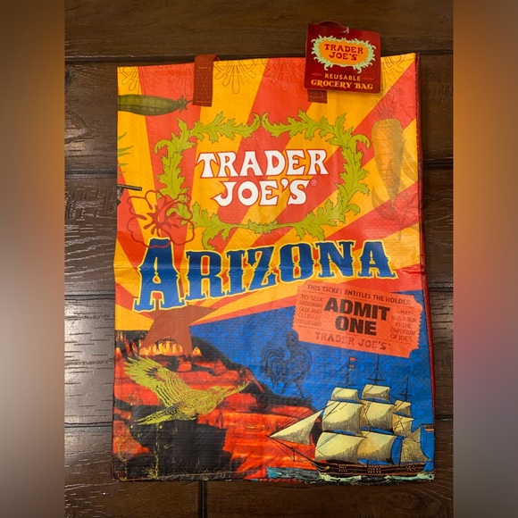 Trader Joe’s Reusable Grocery Tote Bag Arizona - Picture 2 of 8